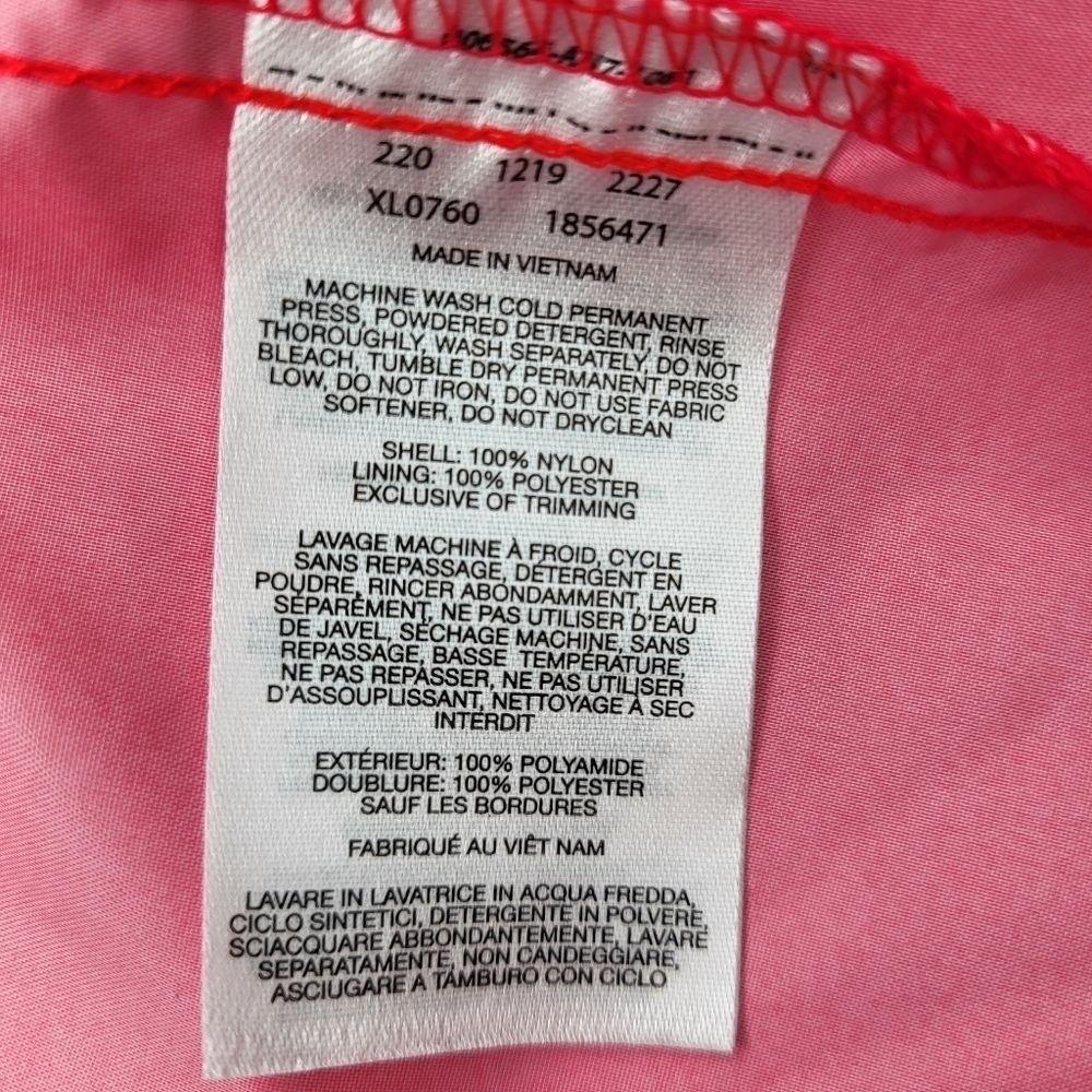 Columbia Jacket Switchback Red Lightweight Windbreaker HoodWater Repellent Sz M - Picture 11 of 12
